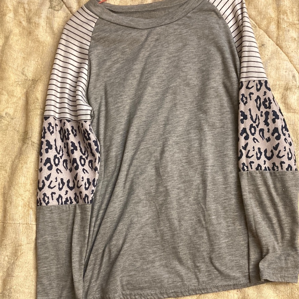 Gray long sleeve